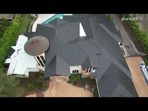Massive Standing Seam Metal Roof Install in Seminole, FL