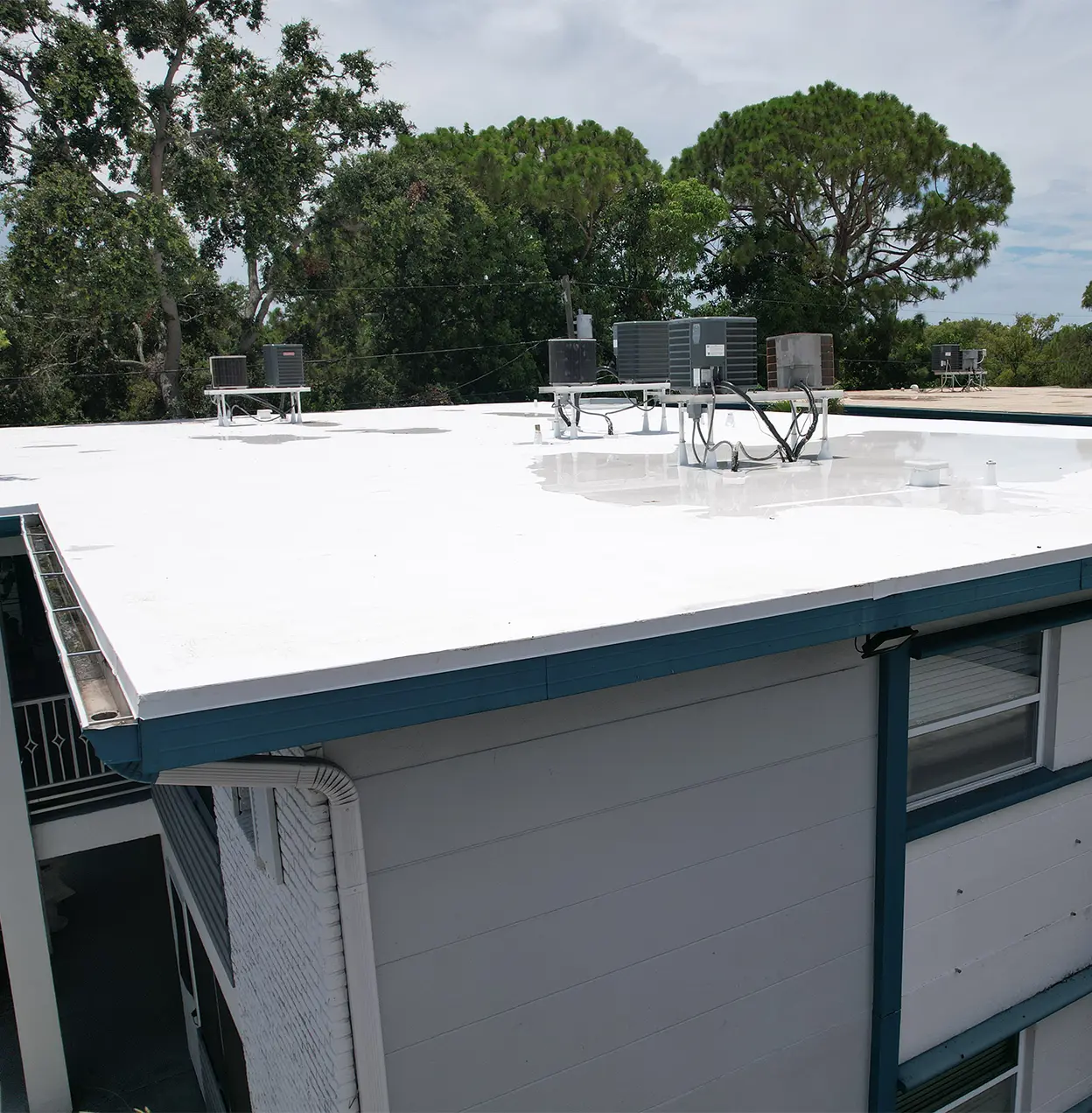 TPO Flat Roof Apartment