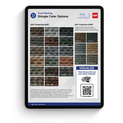 GAF Shingle Color Options